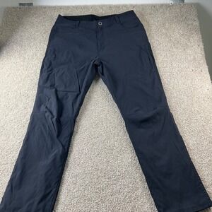 Orvis Collection Mens Black Nylon Blend Outdoor Hiking Pants Size 40x34 Gorecorp